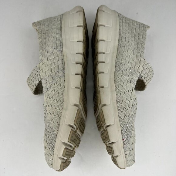 Skechers Womens Gray Bernie Mev Comfi Lightweight Foam Size 9 Slip On Sandals - Picture 7 of 9